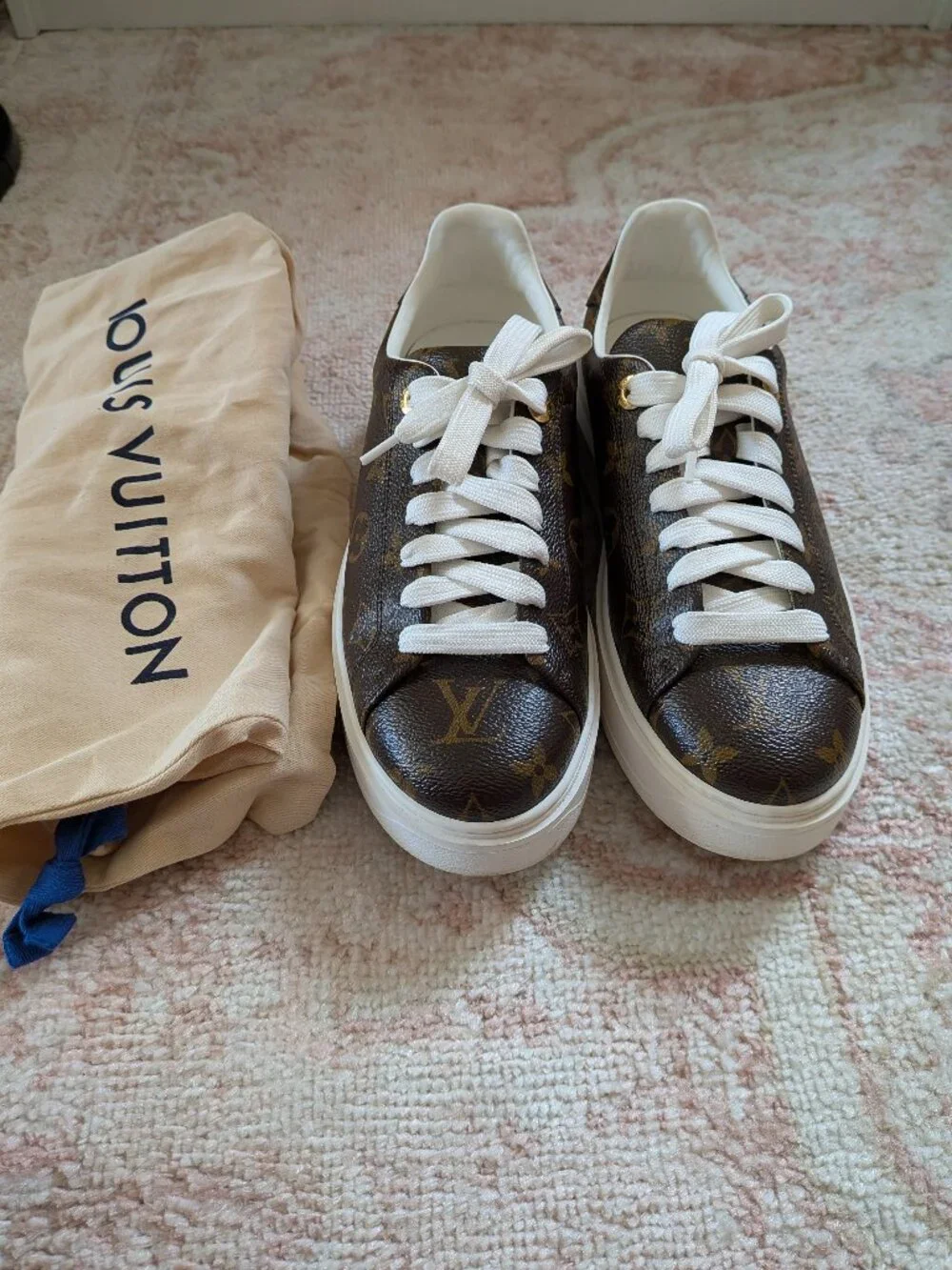 Louis Vuitton Leather Sneakers